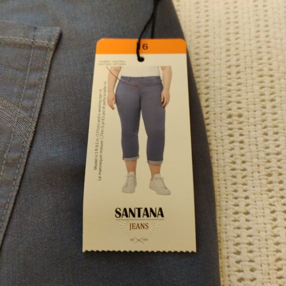Santana Women's Jeans Tummy Control Size 16 NWT - Picture 3 of 5